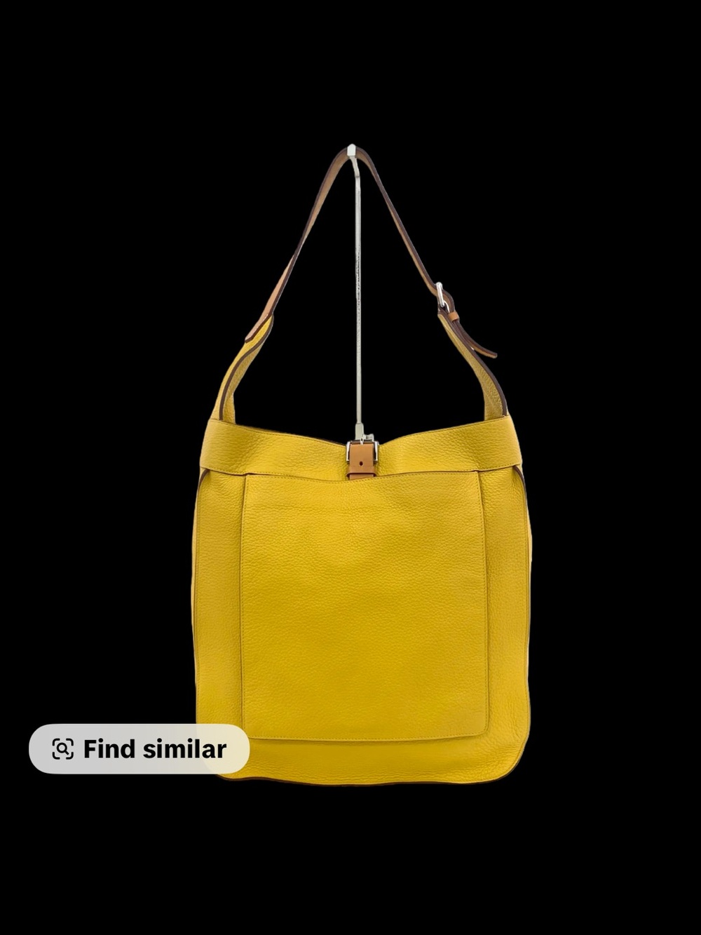 Hermes Marwari Soliel Leather Shoulder Bag - Women's Everyday Tote